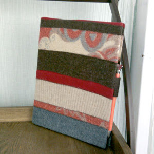 🔖10x8 recycled sweater journal note bk guest book